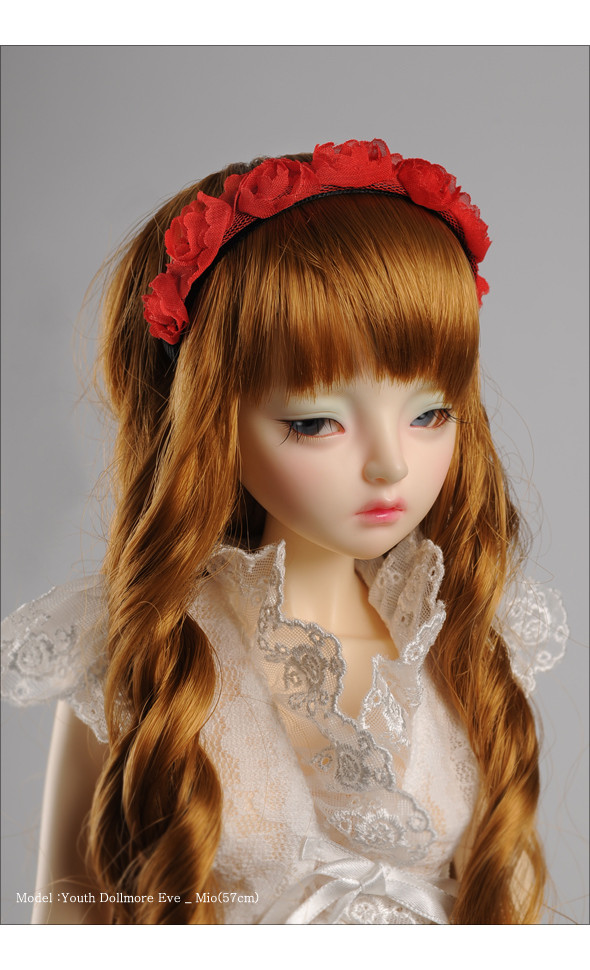 MSD & SD - Rose Hairband (H002 - Red)
