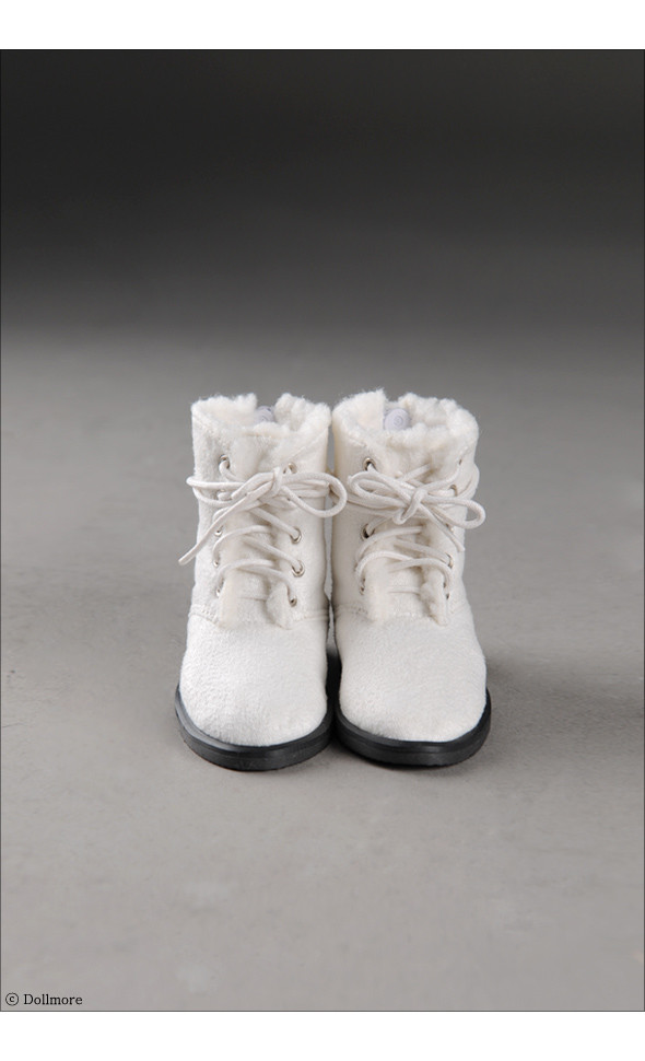 (데미지 세일) Model Doll F - GGK Som Boots (White)
