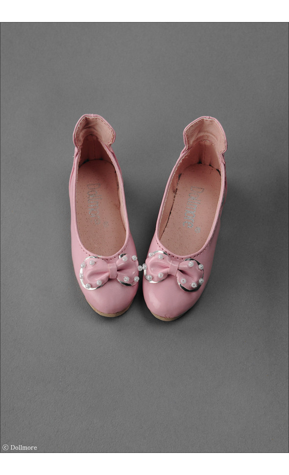 Model Doll Shoes - Pretear Ribbon Shoes (Pink)