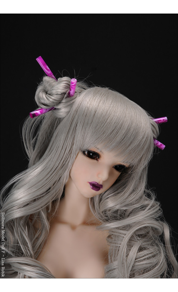 MSD & Model Size - Erica Ornamental hairpin (Violet) [B9-3-1]