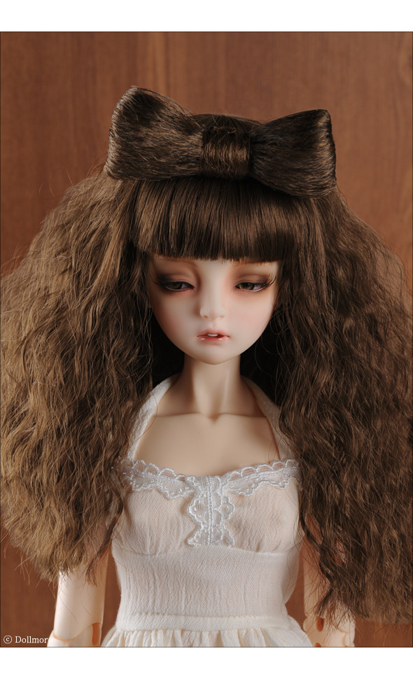 MSD & Model Size - Lavonne hairpin (Brown)