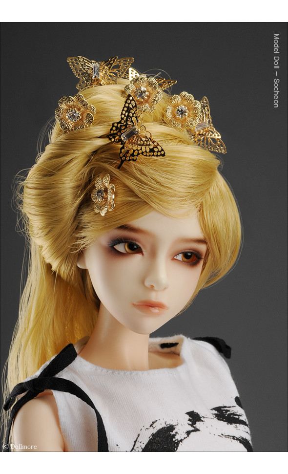 SD & Model Size - Flying Butterfly Binyeo (Gold)
