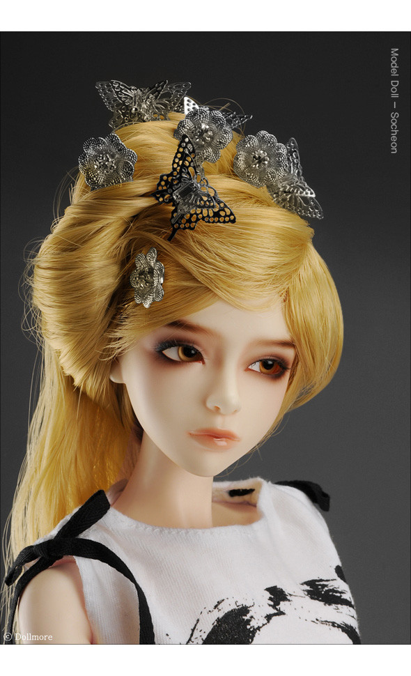 SD & Model Size - Freshblown Poppy Binyeo (White Gold)