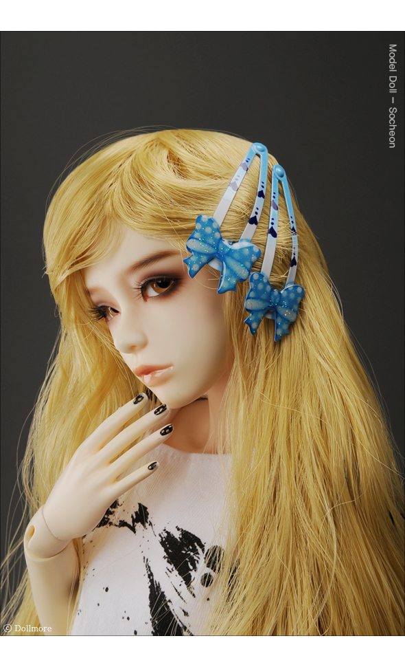 KD Ribbonbang HairPin (Blue)