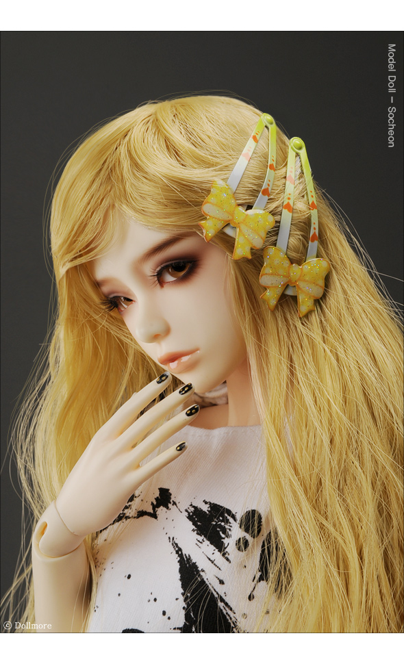 KD Ribbonbang HairPin (Yellow)