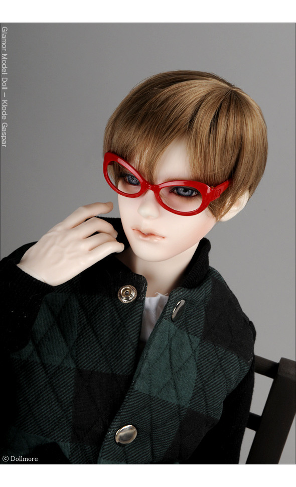 SD - Dollmore Lensless Sunglasses I (Red)