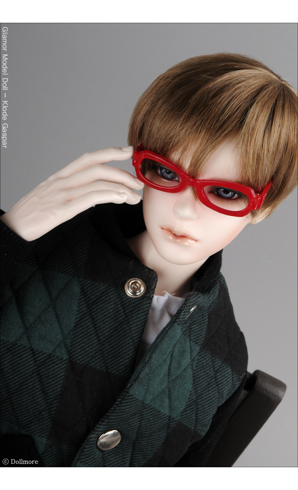 SD - Dollmore Lensless Sunglasses II (Red)