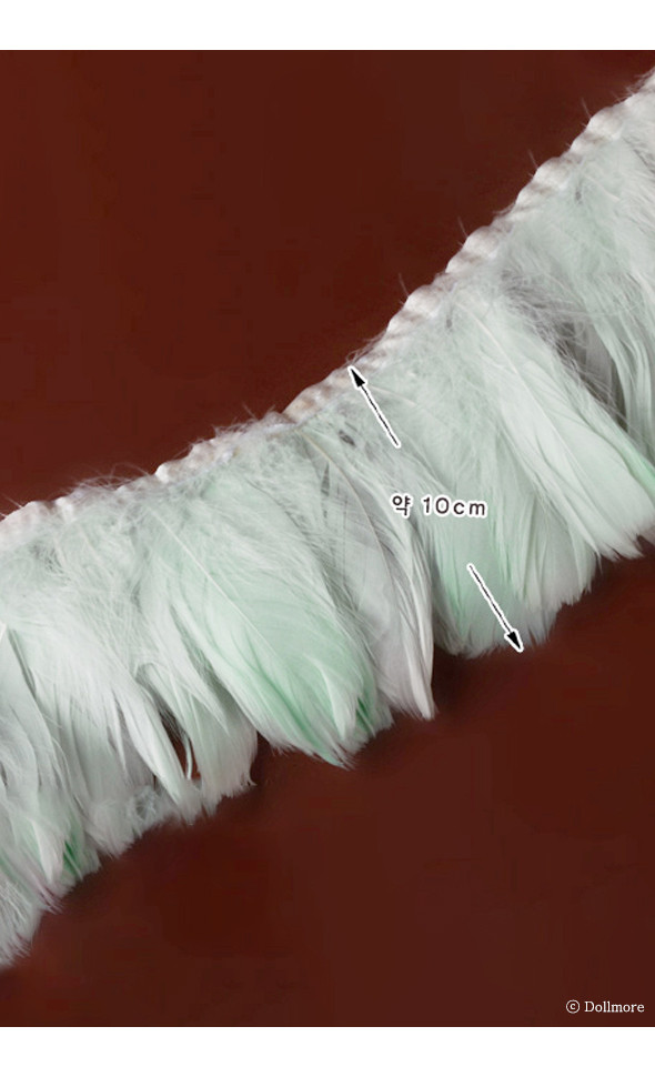 Wild Goose Feather (Mint / 40cm) - A