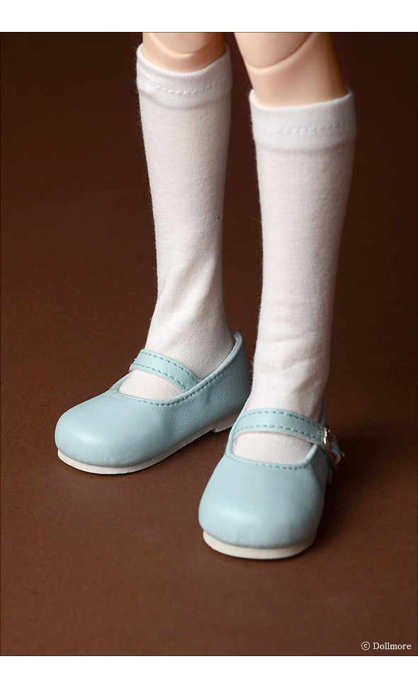 MSD - Macaron Mary Jane Shoes (Mint)
