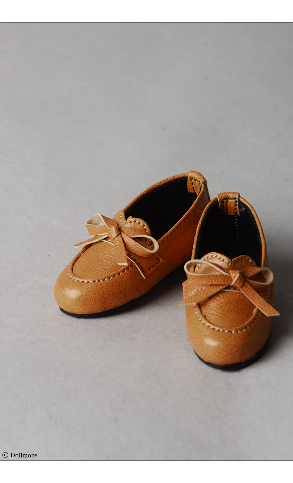 Grace Doll Size -Ribbon Loafer  (Brown)