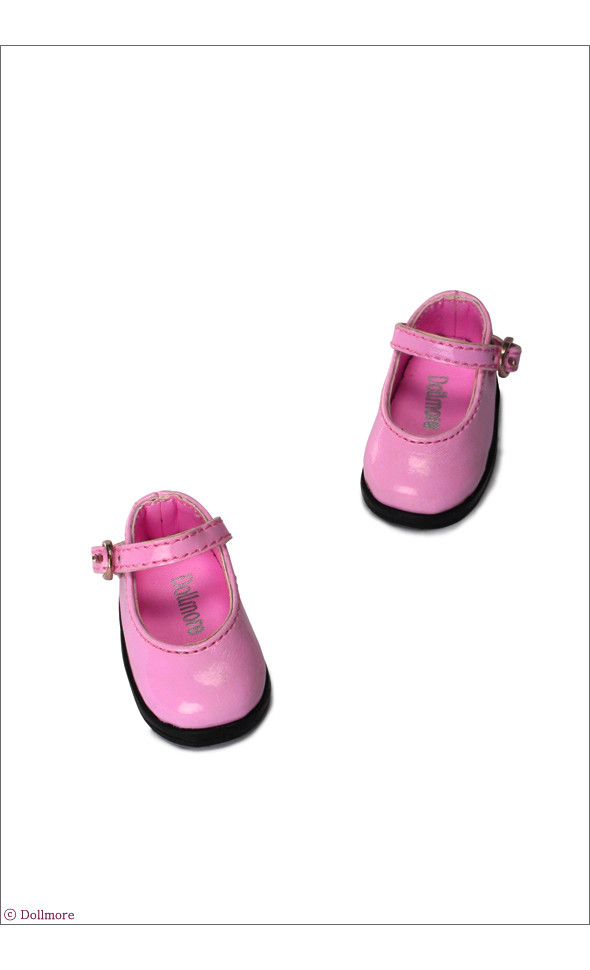 Narsha Size - Basic Girl Shoes (Pink Enamel)