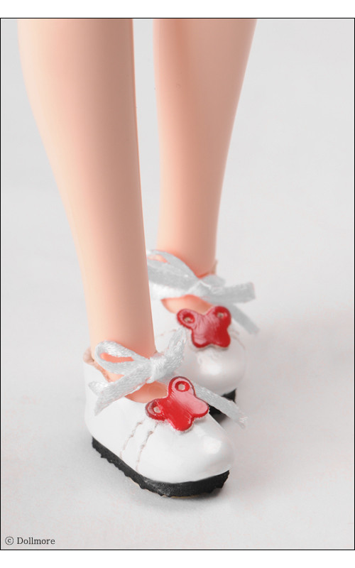 12 inch Butterfly Shoes (White-W)