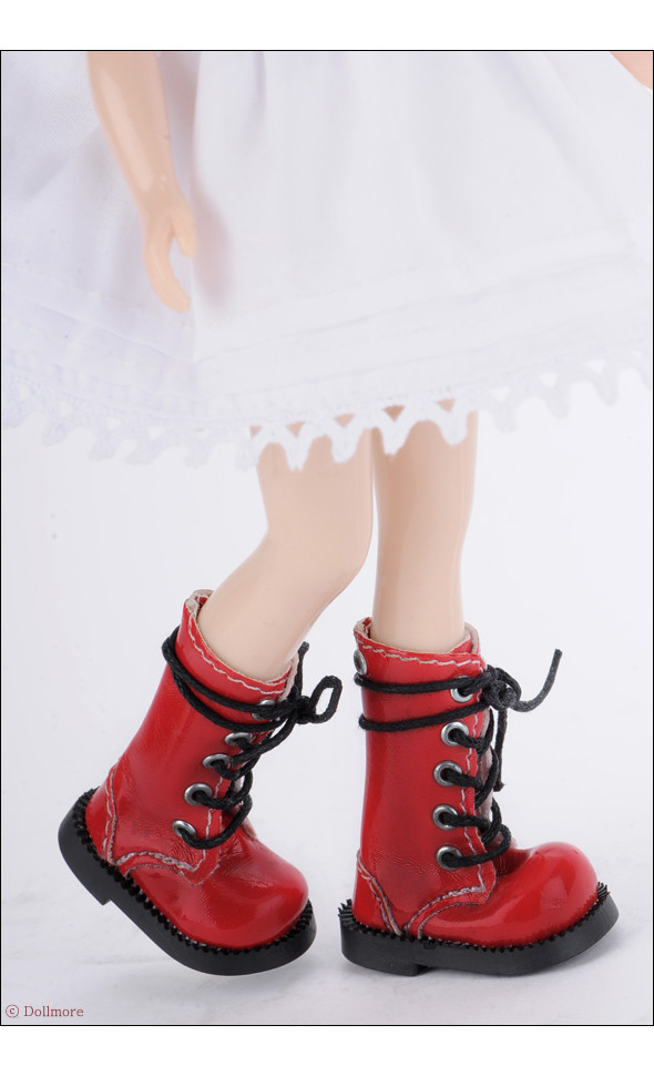 12 inch Anfan S Boots (Red)