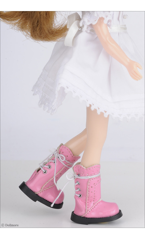 12 inch Anfan Noon Boots (Pink)