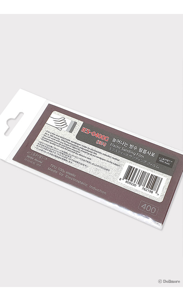 인피니 IES-0400G Elastic Sanding 늘어나는 필름사포 스판사포 (3매입)