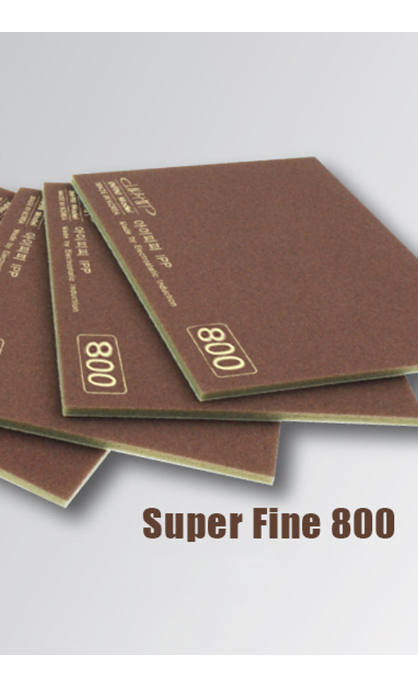 INFINI ISP-0800 primium ultra-precision sponge sandpaper Super Fine 800 (Piece/1Piece)