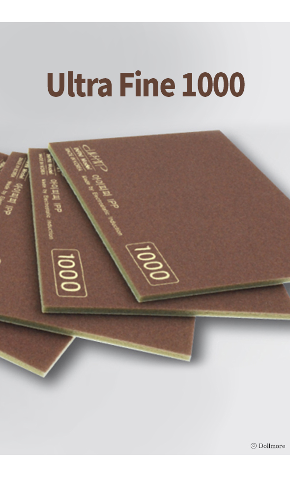 INFINI ISP-1000 primium Ultra-fine sponge sandpaper Ultra Fine 1000 (Piece/1Piece)