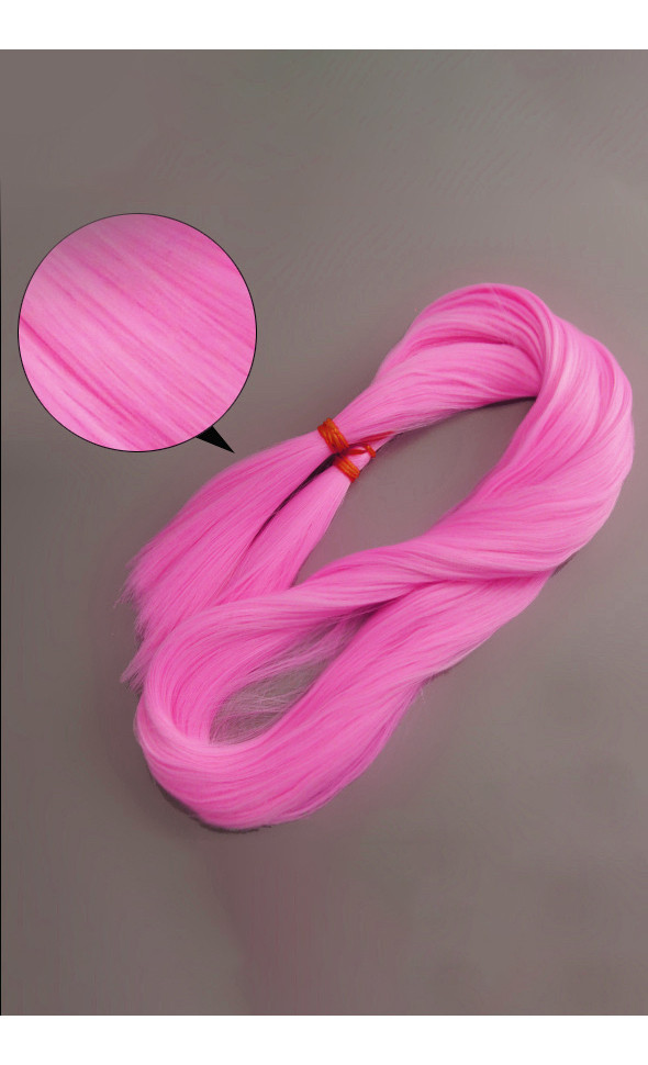 Heat Resistant Hair (U-F1 Pink : 100g)