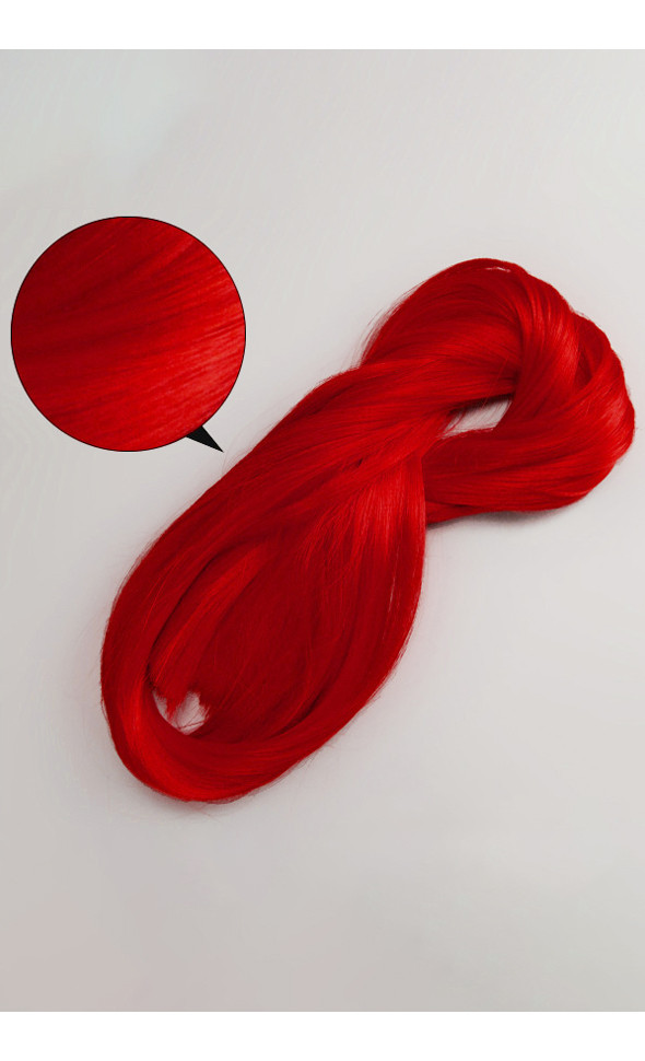 Heat Resistant Hair (U-F20 Red : 100g)