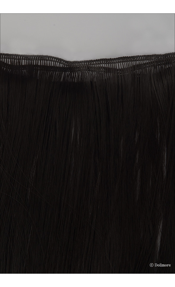 Heat Resistant String Hair - #1B (1m)