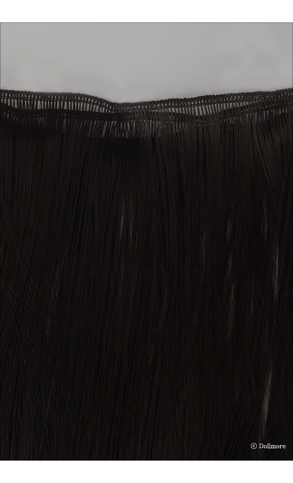 Heat Resistant String Hair - #1B (1m)