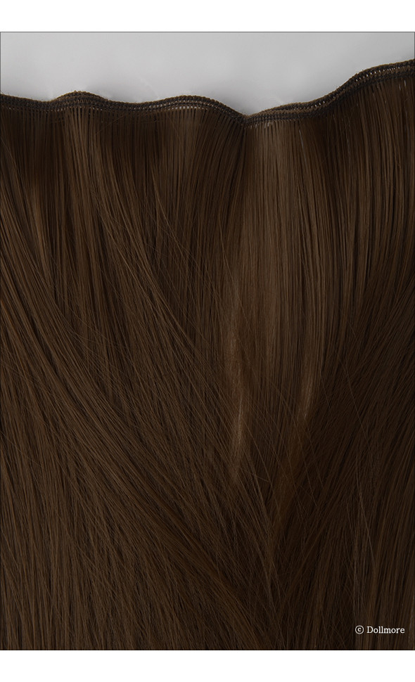 Heat Resistant String Hair - #8 Brown (1m)