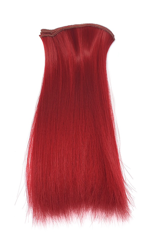 Heat Resistant String Hair - #RED-A (1m)