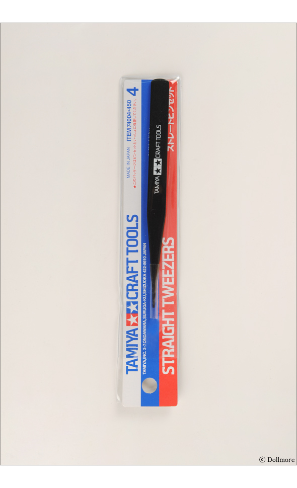 TAMIYA straight tweezers (TAM74004)