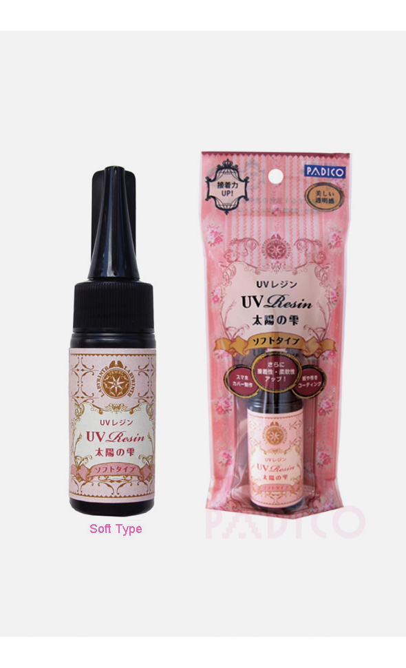 파티코 말랑한 타입의 레진 (PADICO UV Resin Soft Type NET 25g)