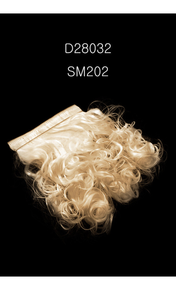 Mohair Wave string Hair : Blonde (SM202)