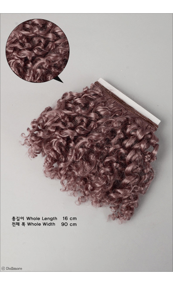 Mohair Wave string Hair(B-type): D.Violet (SM96)