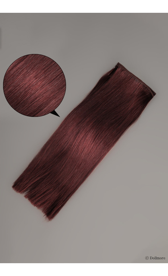 Mohair Straight hair string Hair : Wine (SM35)