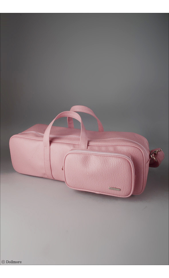 MSD  Carrier bag for BJD (Solid Pink/one pocket)