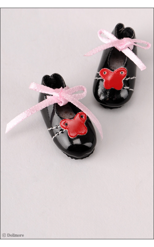 12 inch Butterfly Shoes (Black)