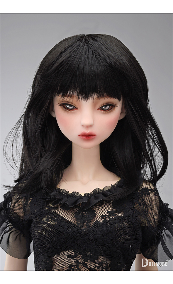 (8-9) Hailey Curl Wig (Black)