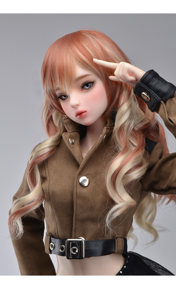 (8-9) JEJE long Wig (Pink)[C5-6-6]