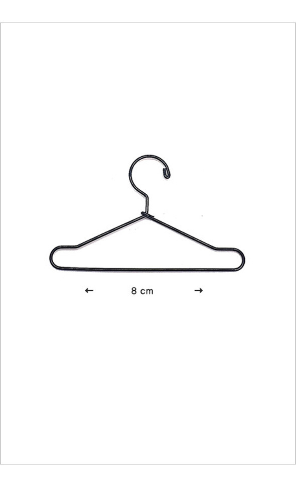 MSD - Simple Wire Hanger; Hanger (Black)