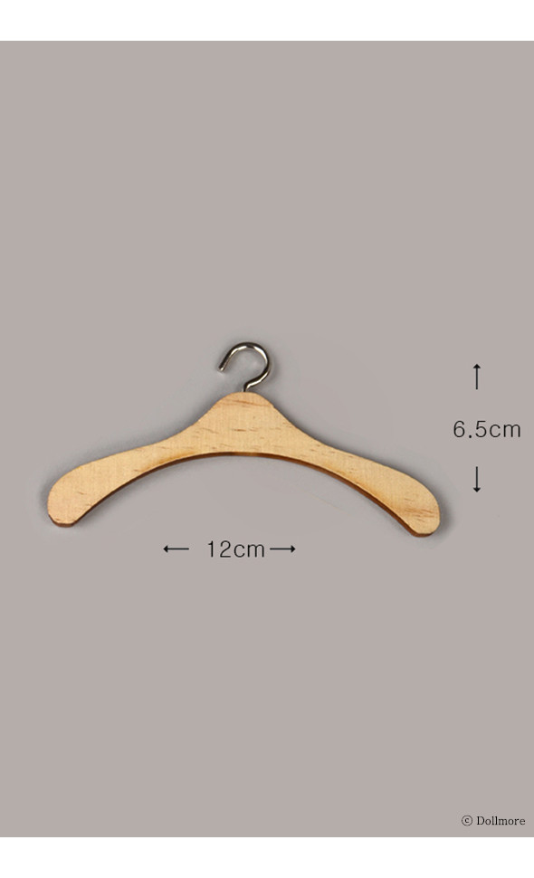 SD & Model Doll - Wooden Hanger ; Hanger (Natural)