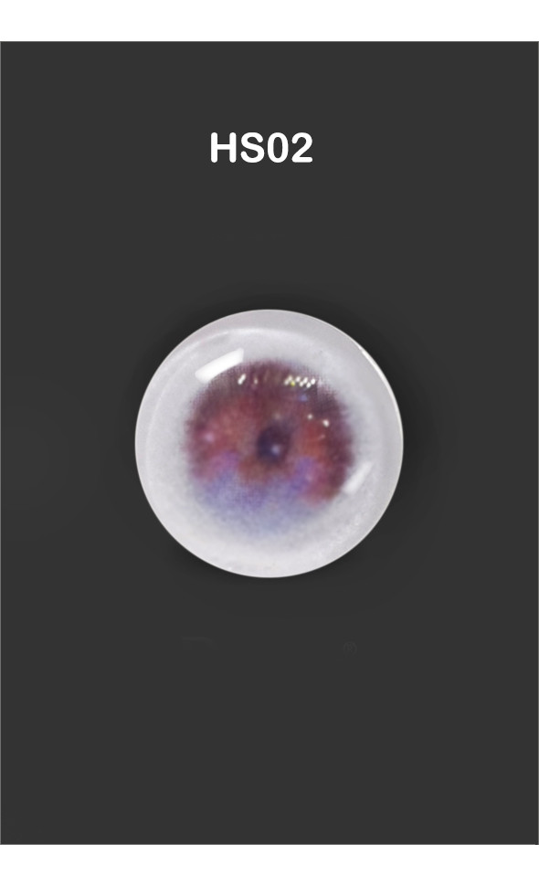 12mm Painting Flat Round Glass Eyes (HS02)