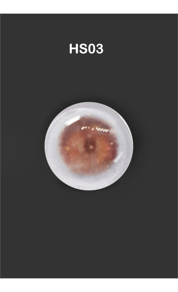 12mm Painting Flat Round Glass Eyes (HS03)