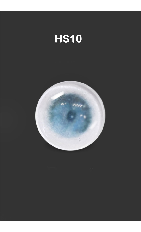 12mm Painting Flat Round Glass Eyes (HS10)