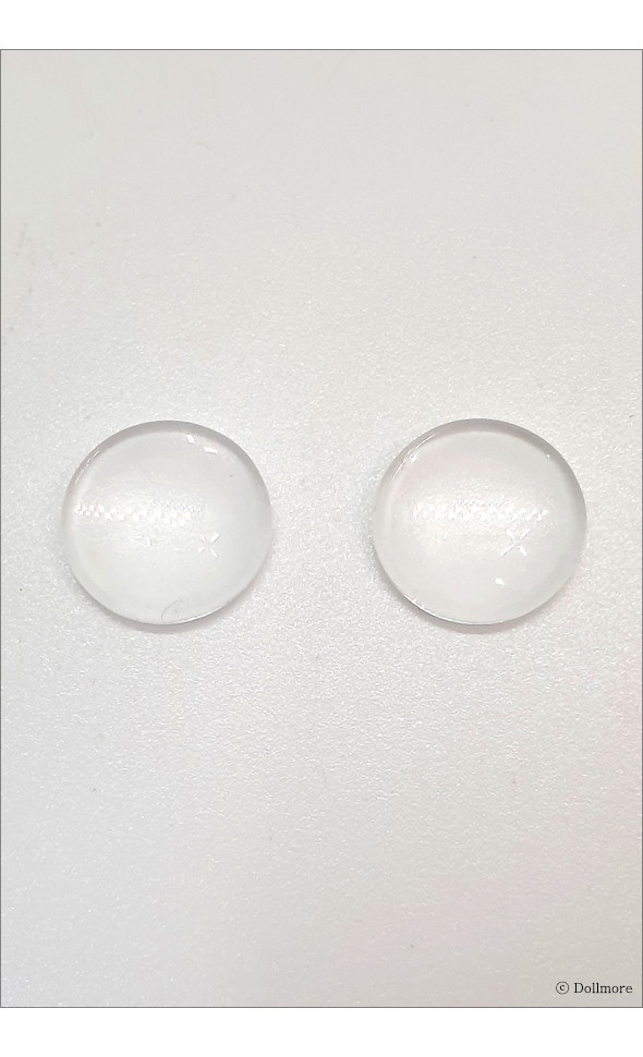 12mm Glass Eye Chip (Transparent Eye Chip/A66-18)