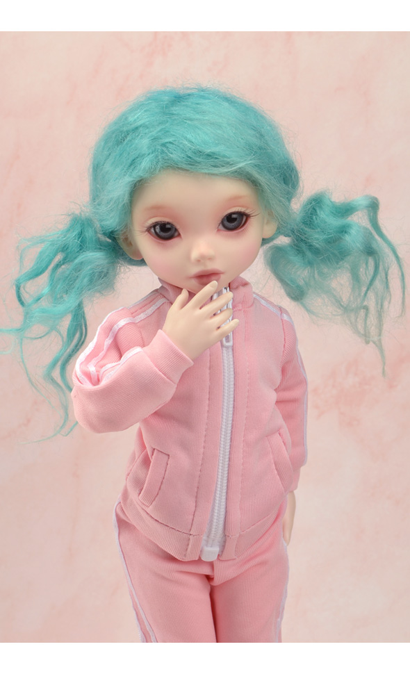 (7) WP Braids Wig (Mint)