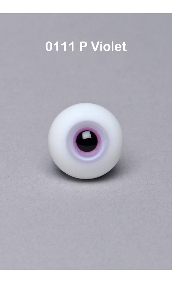 12mm Paperweight Glass Eyes (0111 P Violet)