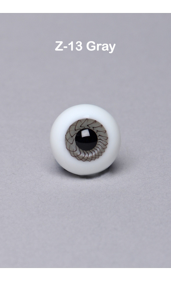 12mm Paperweight Glass Eyes (Z-13 Gray)