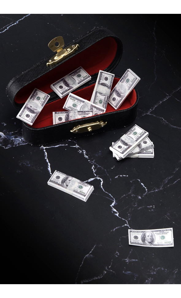 1/6 scale 100$ Fake Money 5 sets (100$ fake money bundle)[F3-6-4]