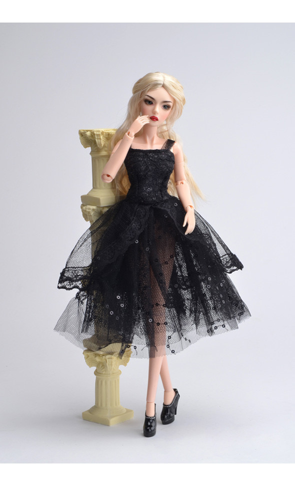 12 inch Size - NKnee Dress (Black)