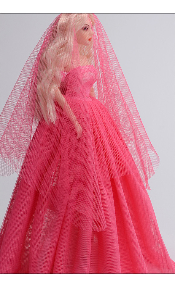 12 inch Size - Lux Dress Set (D Pink)