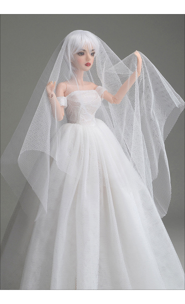 12 inch Size - Lux Dress Set (White)