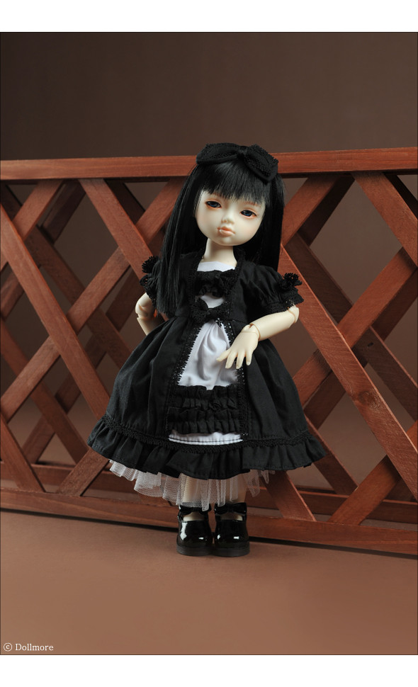 Dear Doll Size - Bebe Bongbong Dress Set (Black)